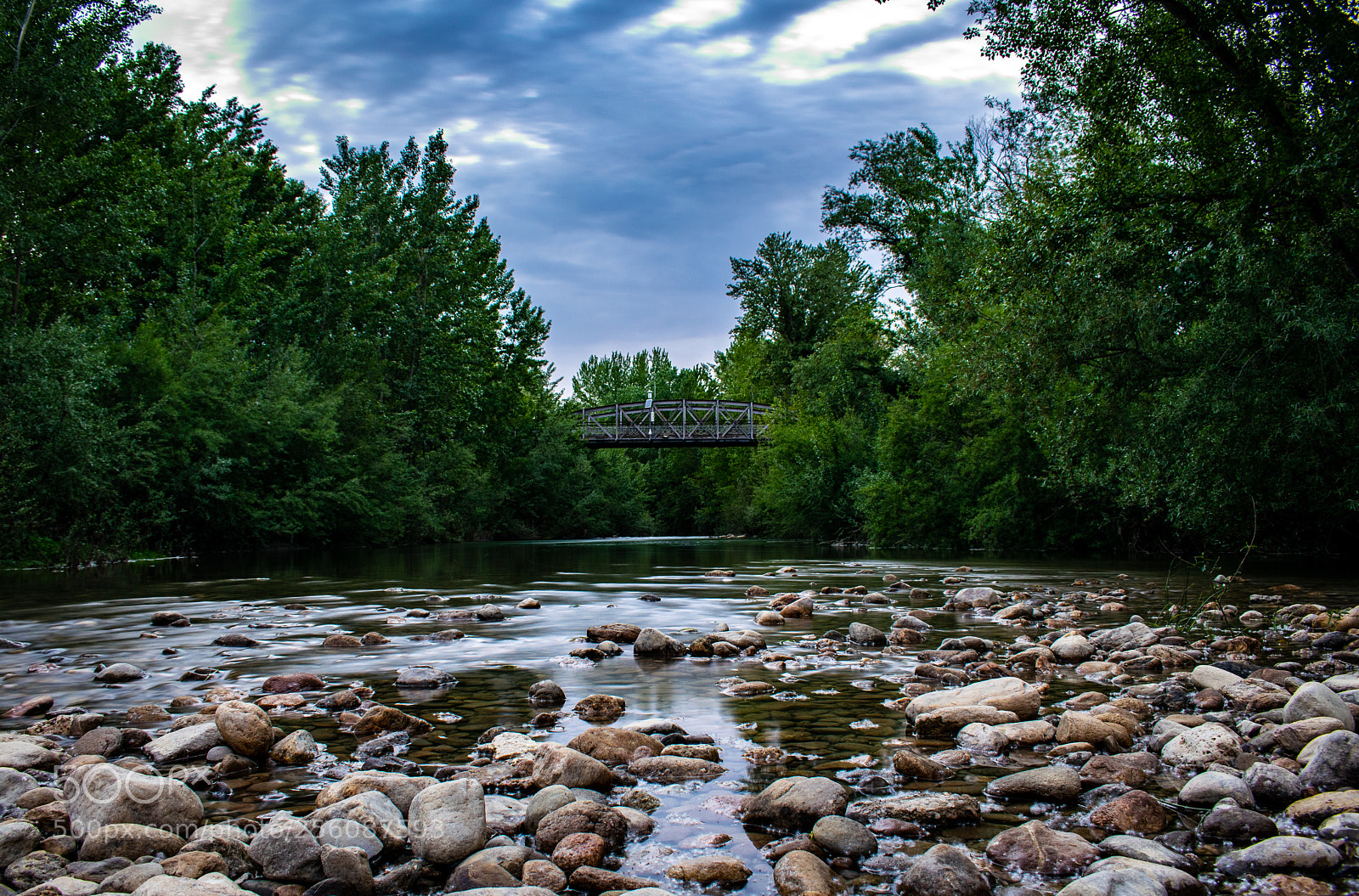 Nikon D3300 sample photo. Pebbles and the river photography