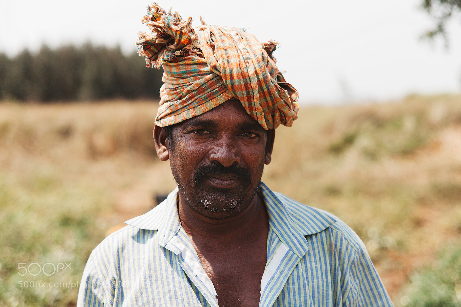 Canon EOS 5D Mark II sample photo. Indian farmer photography