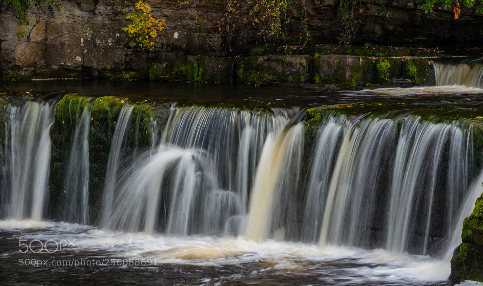 Nikon D3200 sample photo. Waterfall, richmond, yorkshire photography