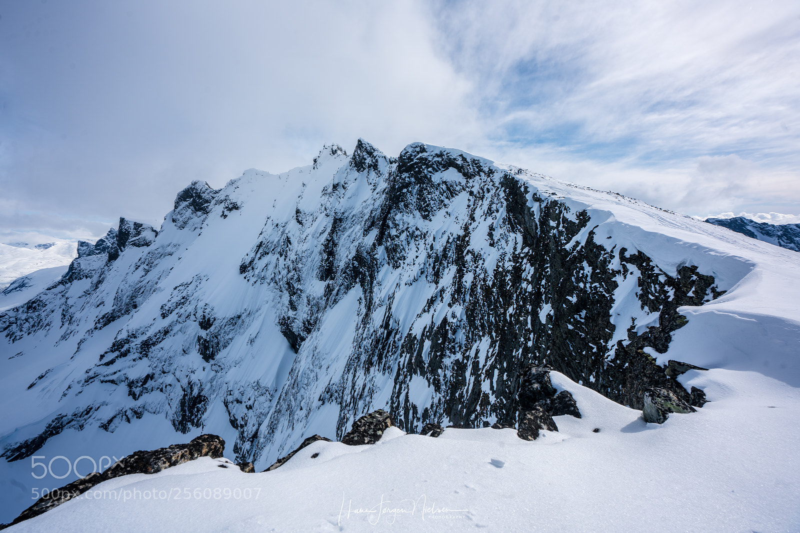 Sony a7R II sample photo. Mountain ridge dyrhaugsryggen photography