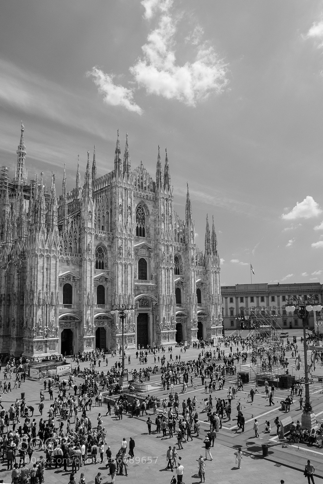 Canon EOS 70D sample photo. Milano, piazza del duomo photography