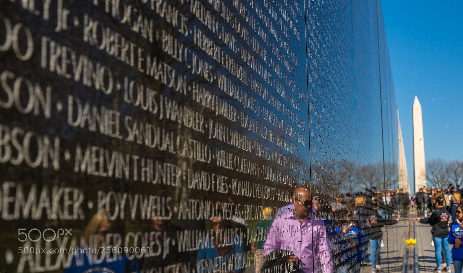 Nikon D7100 sample photo. Vietnam memorial and washington photography