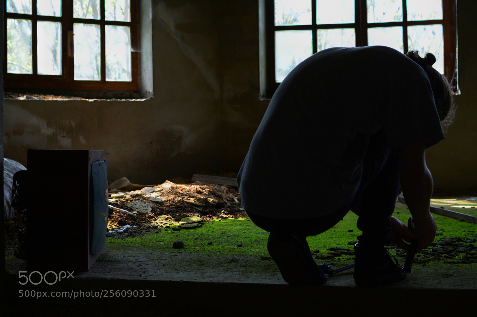 Nikon D5200 sample photo. Mossy room photography