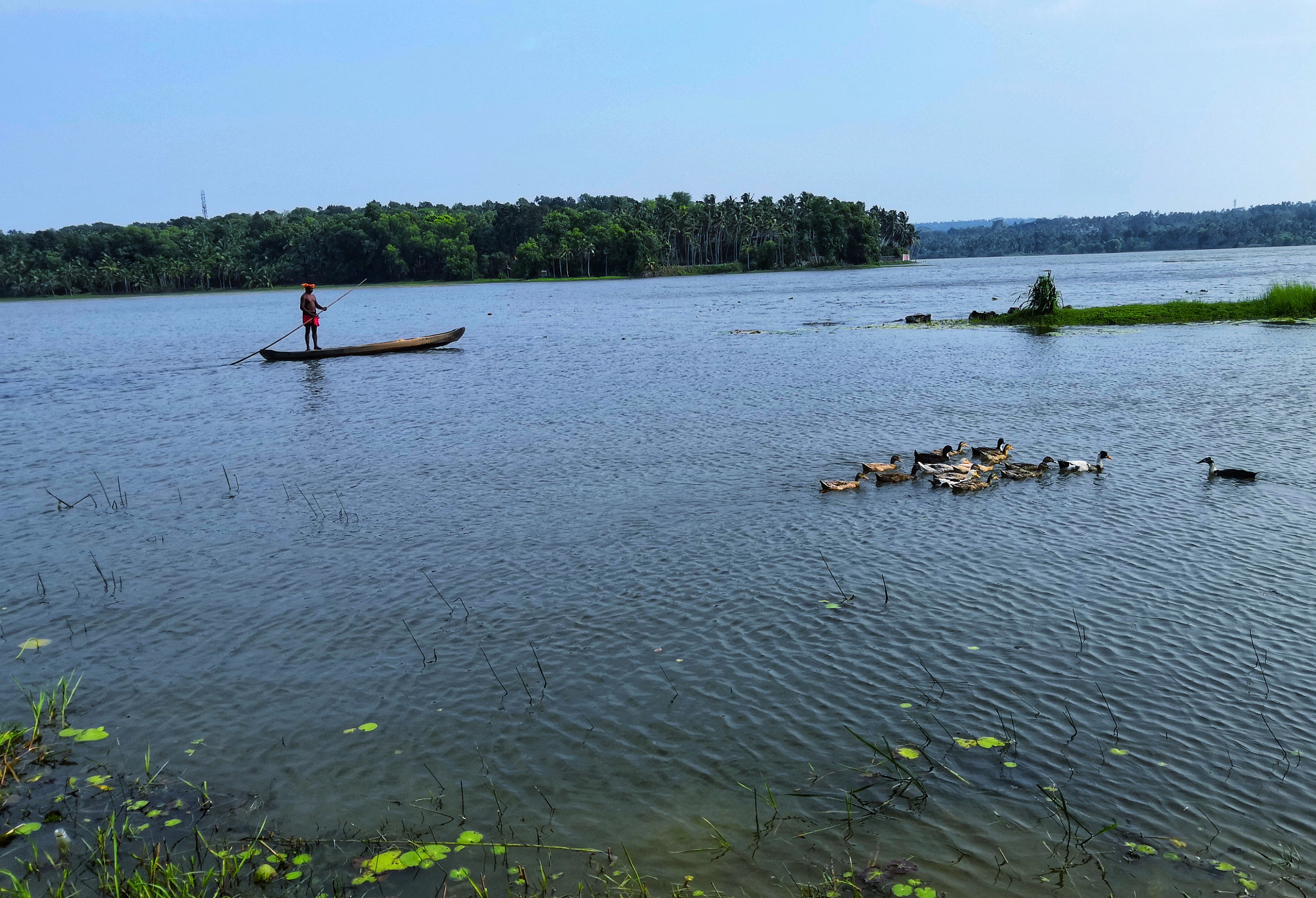 HUAWEI Honor View 10 sample photo. A lakeside view photography