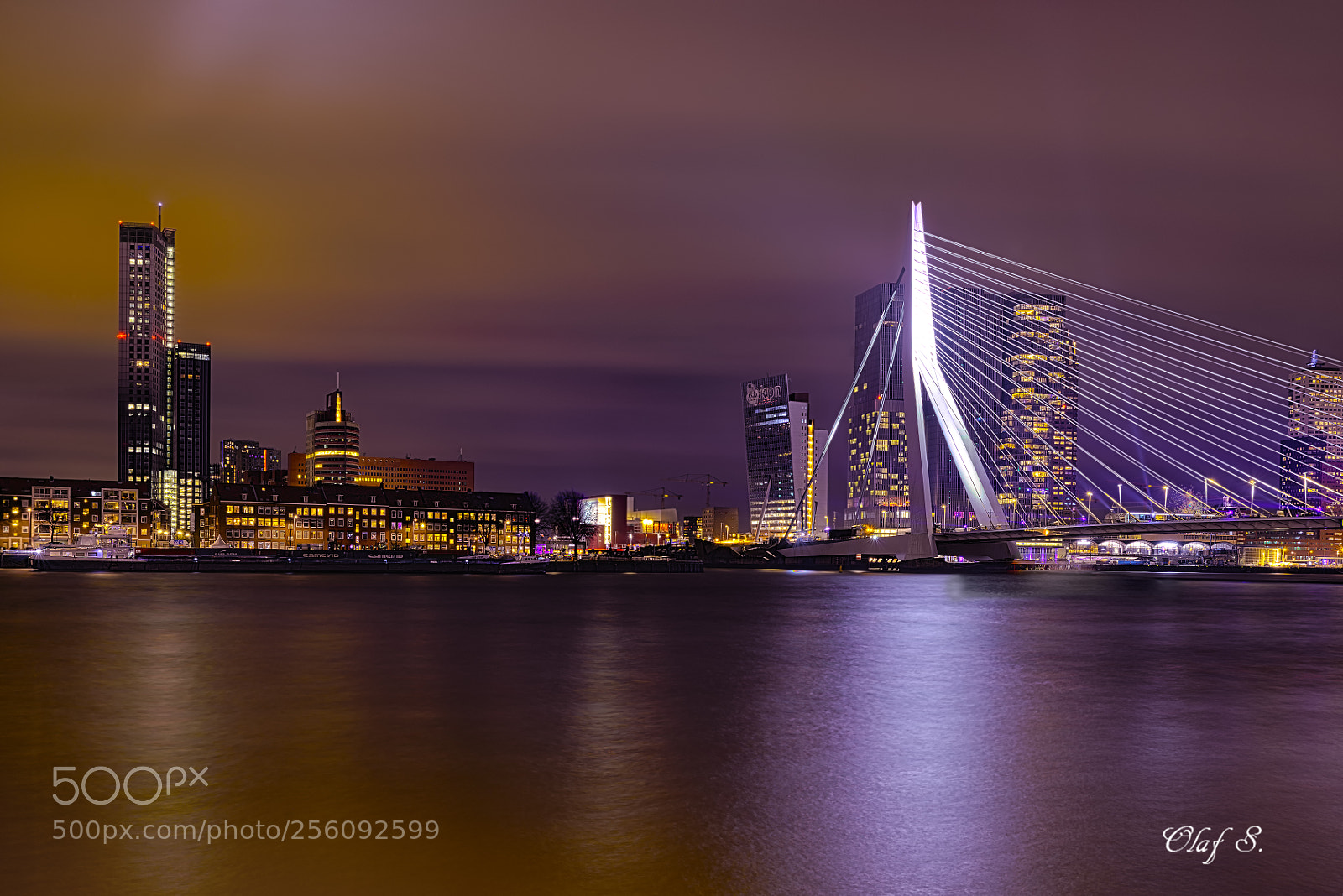 Nikon D800 sample photo. Rotterdam skyline photography