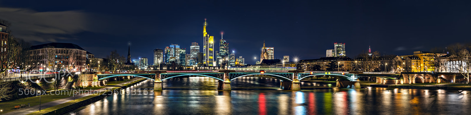 Nikon D7100 sample photo. Ffm skyline photography