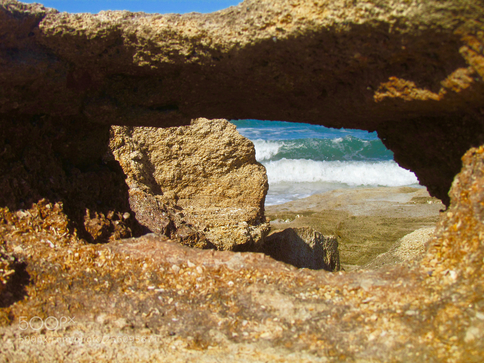 Canon PowerShot SX30 IS sample photo. Coquina rock formation photography