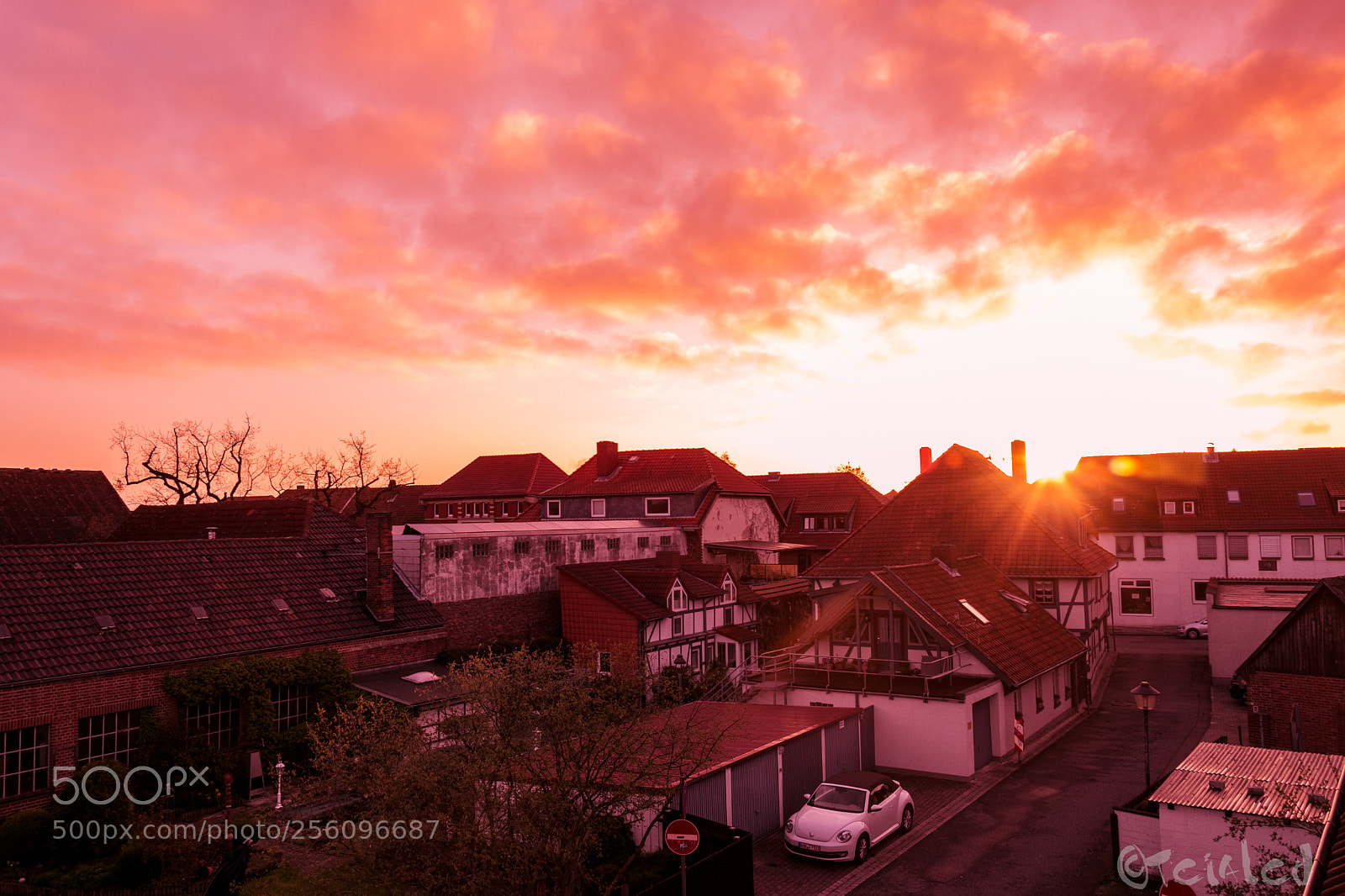Nikon D5300 sample photo. Sunset in red photography
