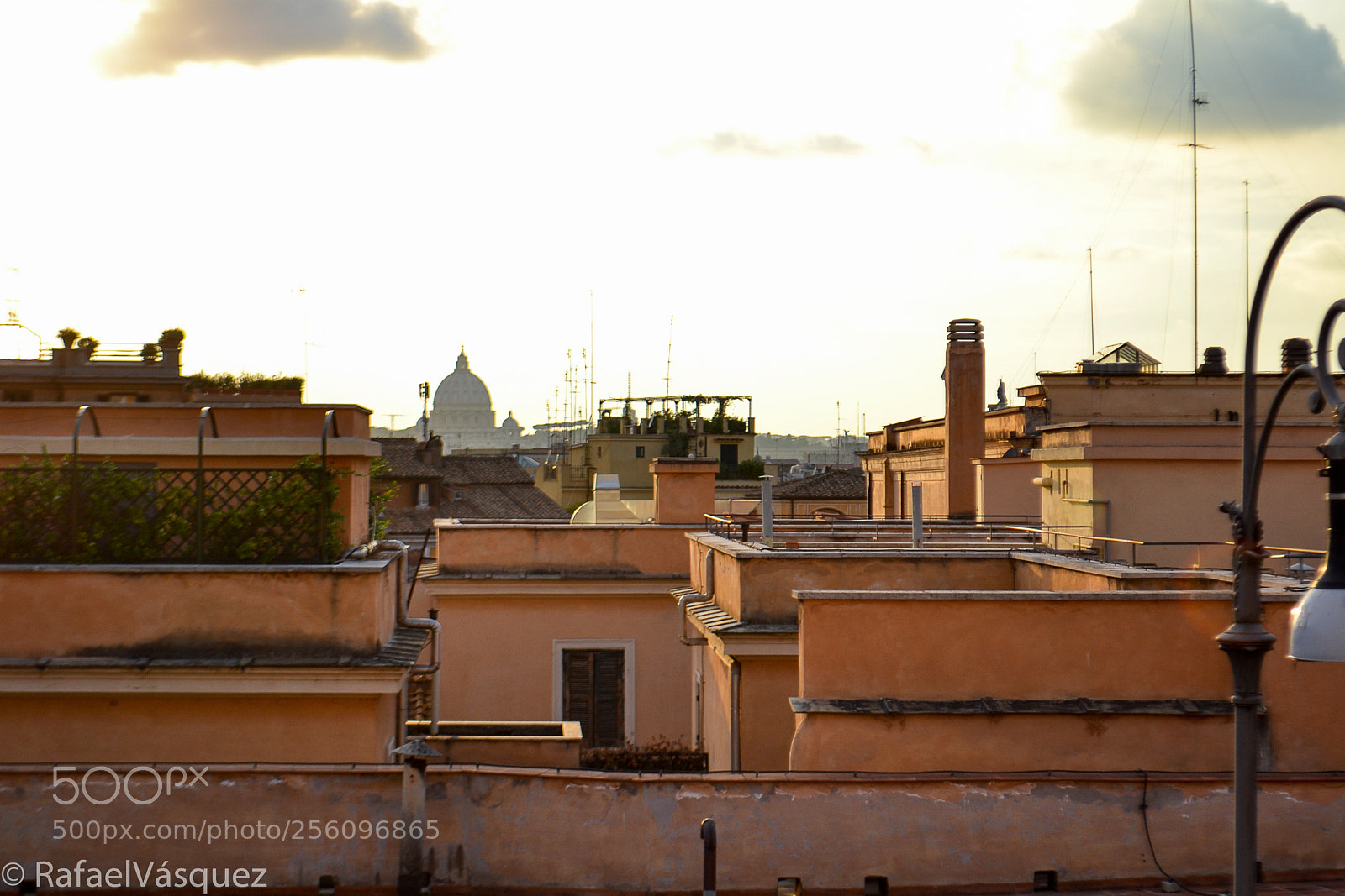 Nikon D3100 sample photo. Los techos de roma photography