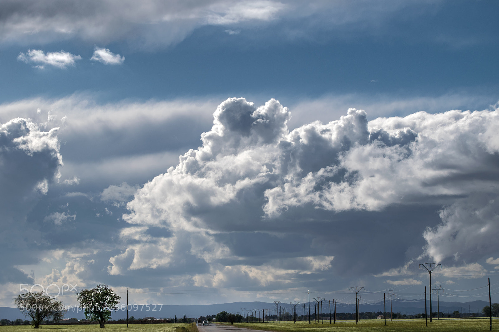 Nikon D5300 sample photo. Storm over the field photography