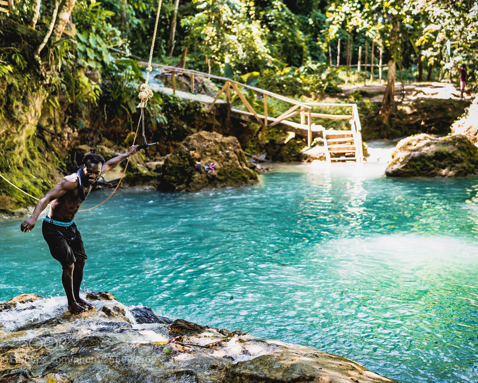 Sony a6000 sample photo. Blue hole, jamaica photography
