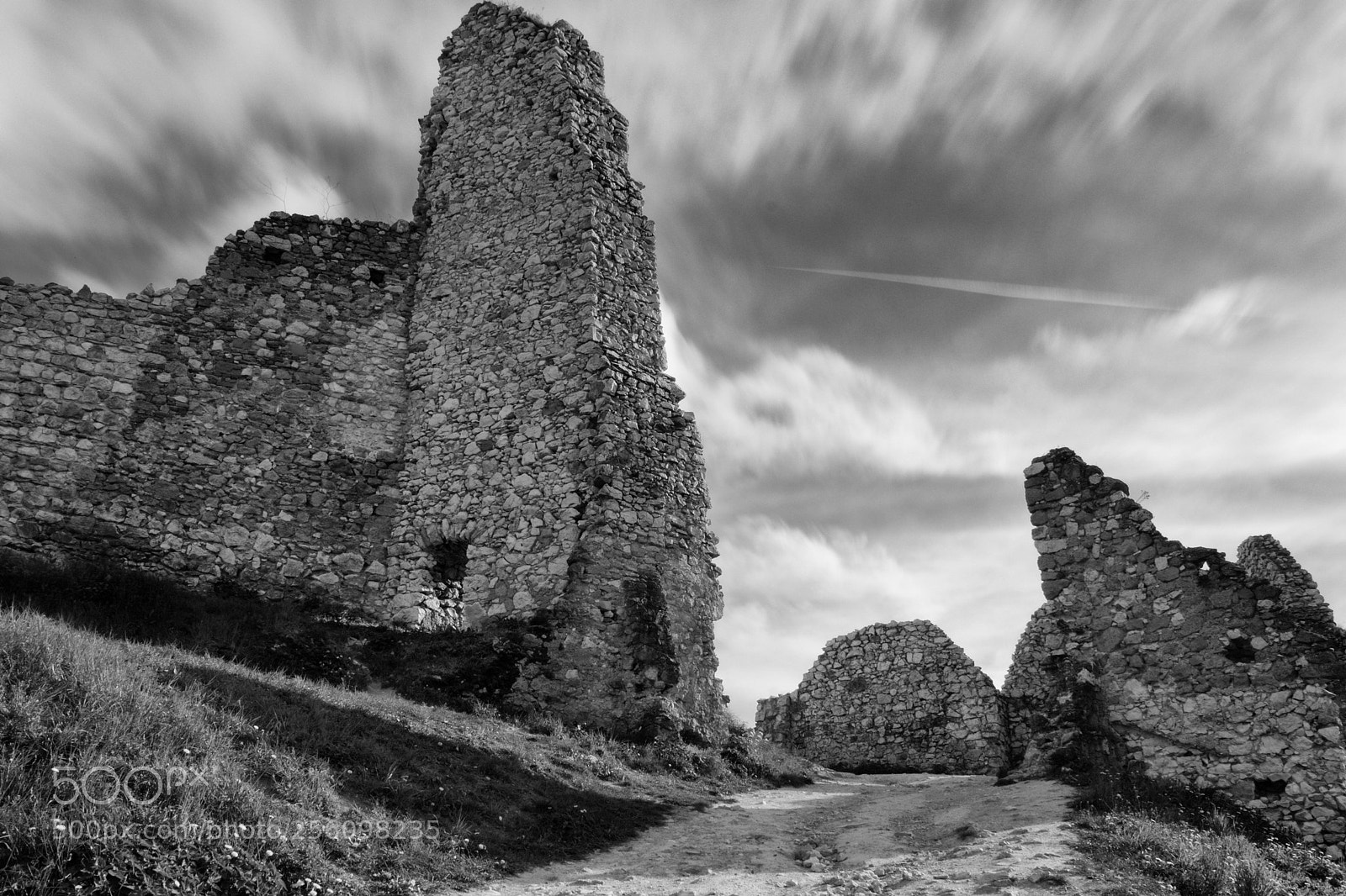 Canon EOS 80D sample photo. Čachtice castle photography