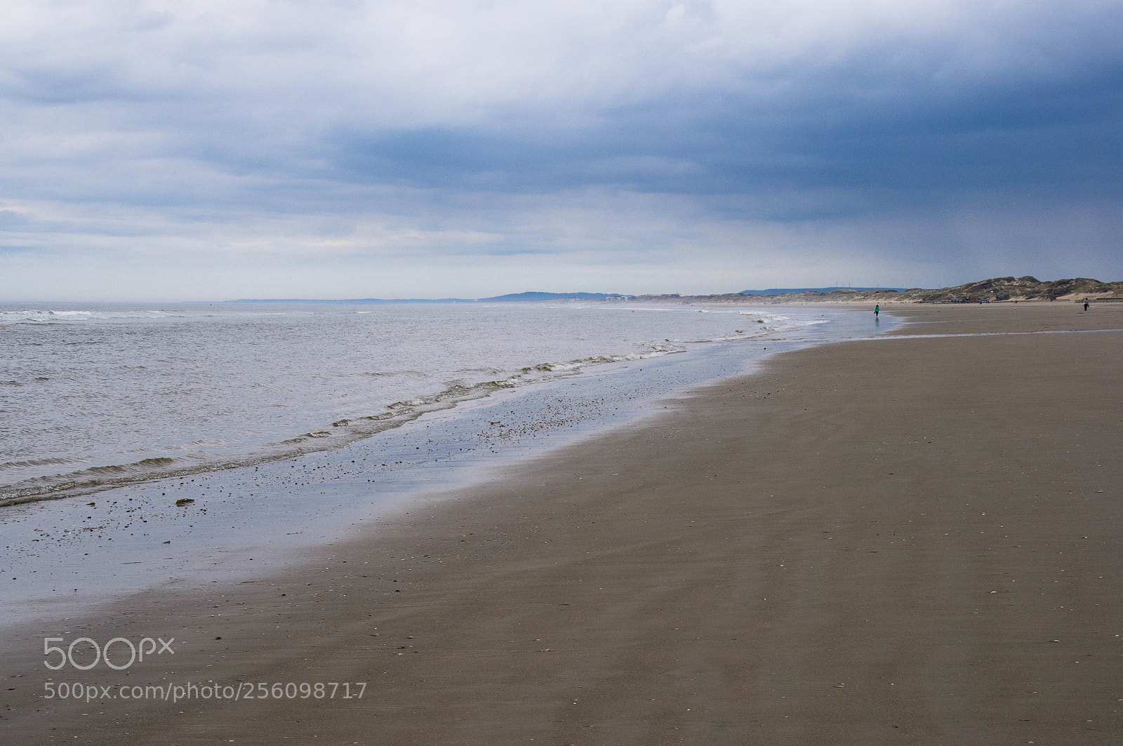 Pentax K-r sample photo. Berck beach photography