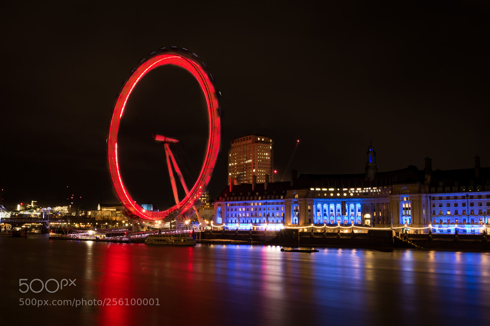 Canon EOS 700D (EOS Rebel T5i / EOS Kiss X7i) sample photo. London eye at night photography
