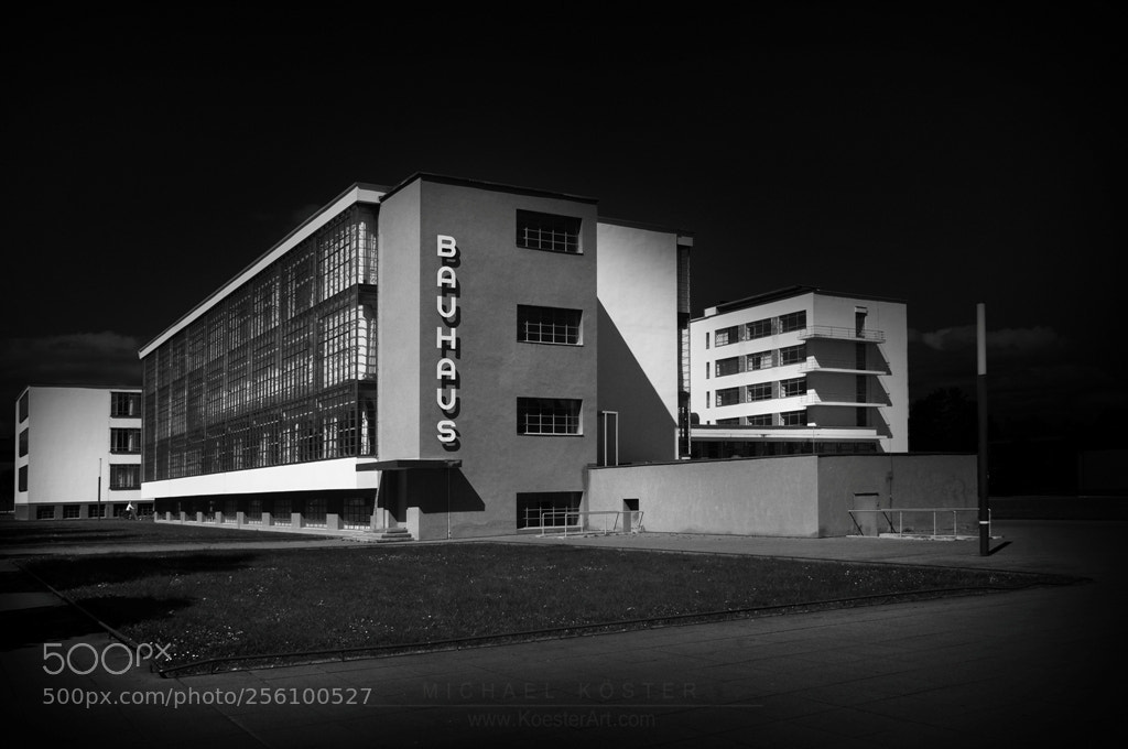Pentax K-r sample photo. Bauhaus photography