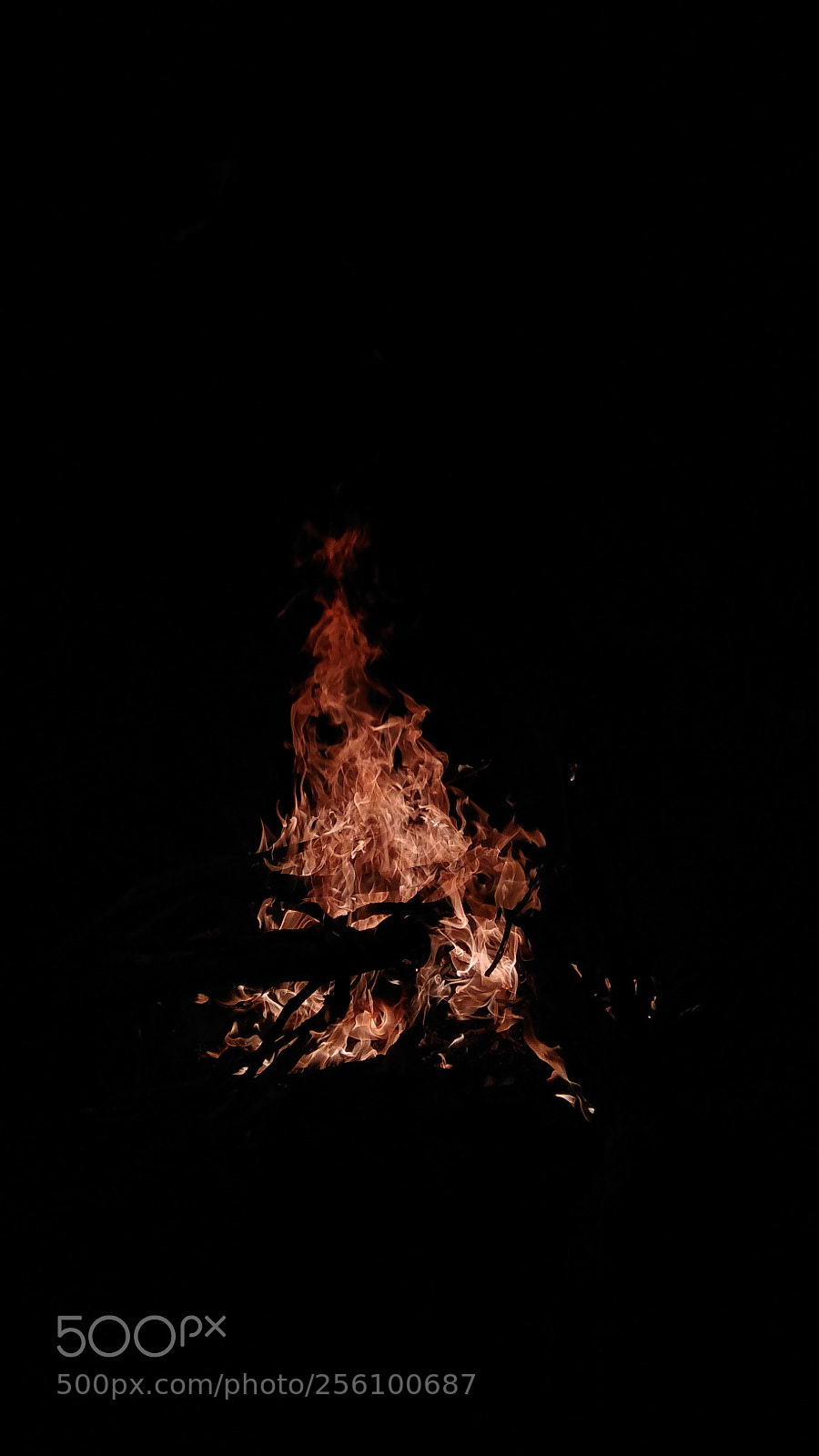 Xiaomi Redmi Note 4 sample photo. Raging fire... photography
