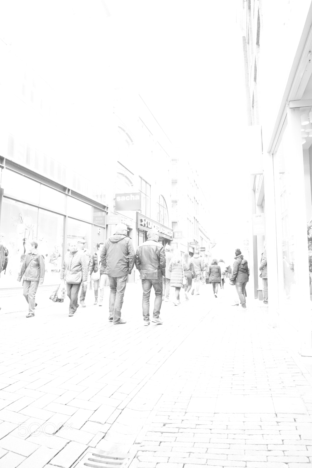Sony a6000 sample photo. Zombies shopping photography