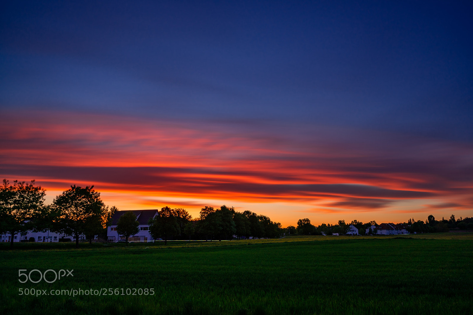 Sony a7 sample photo. Burning sky photography