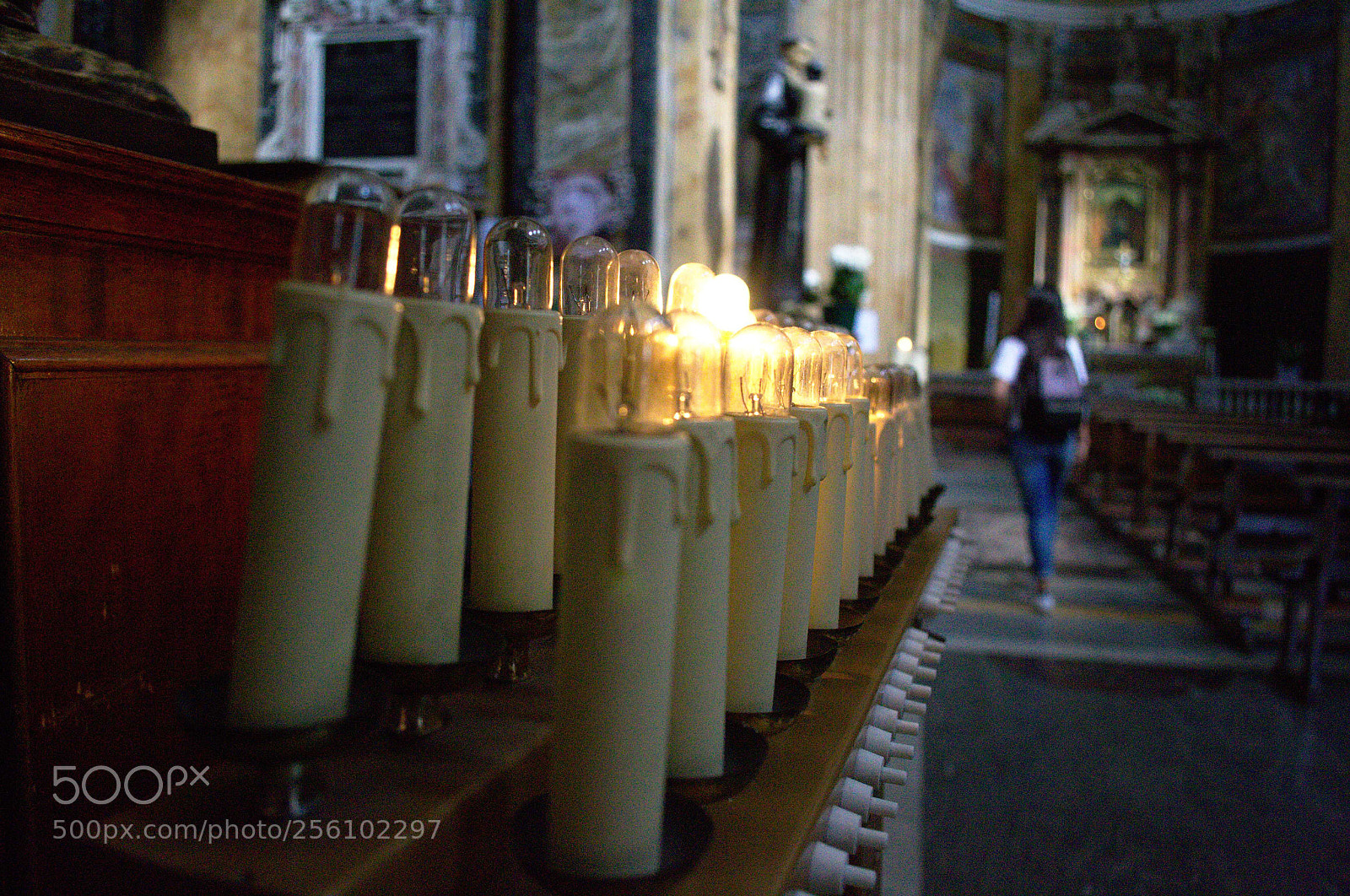 Nikon D3100 sample photo. Velas electricas photography