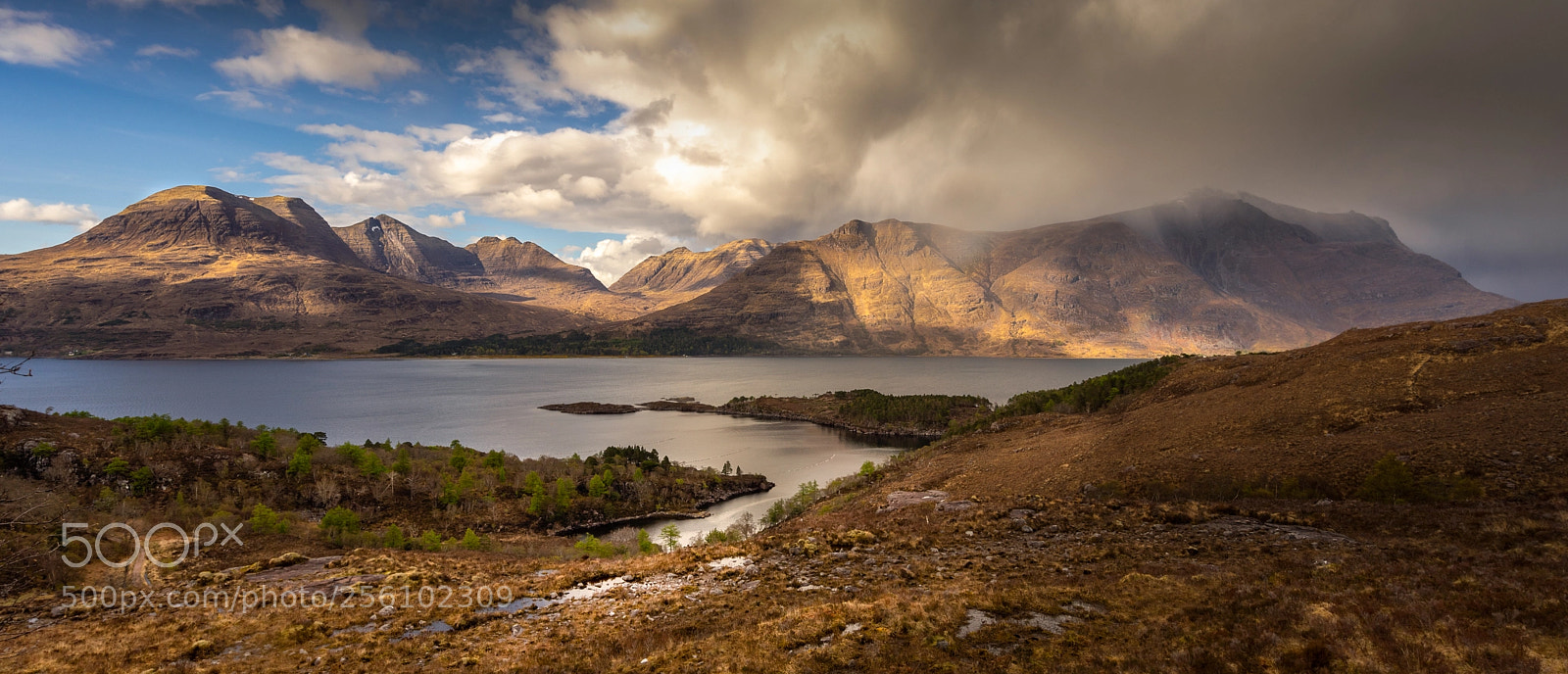 Sony a7R sample photo. Torridon massif photography