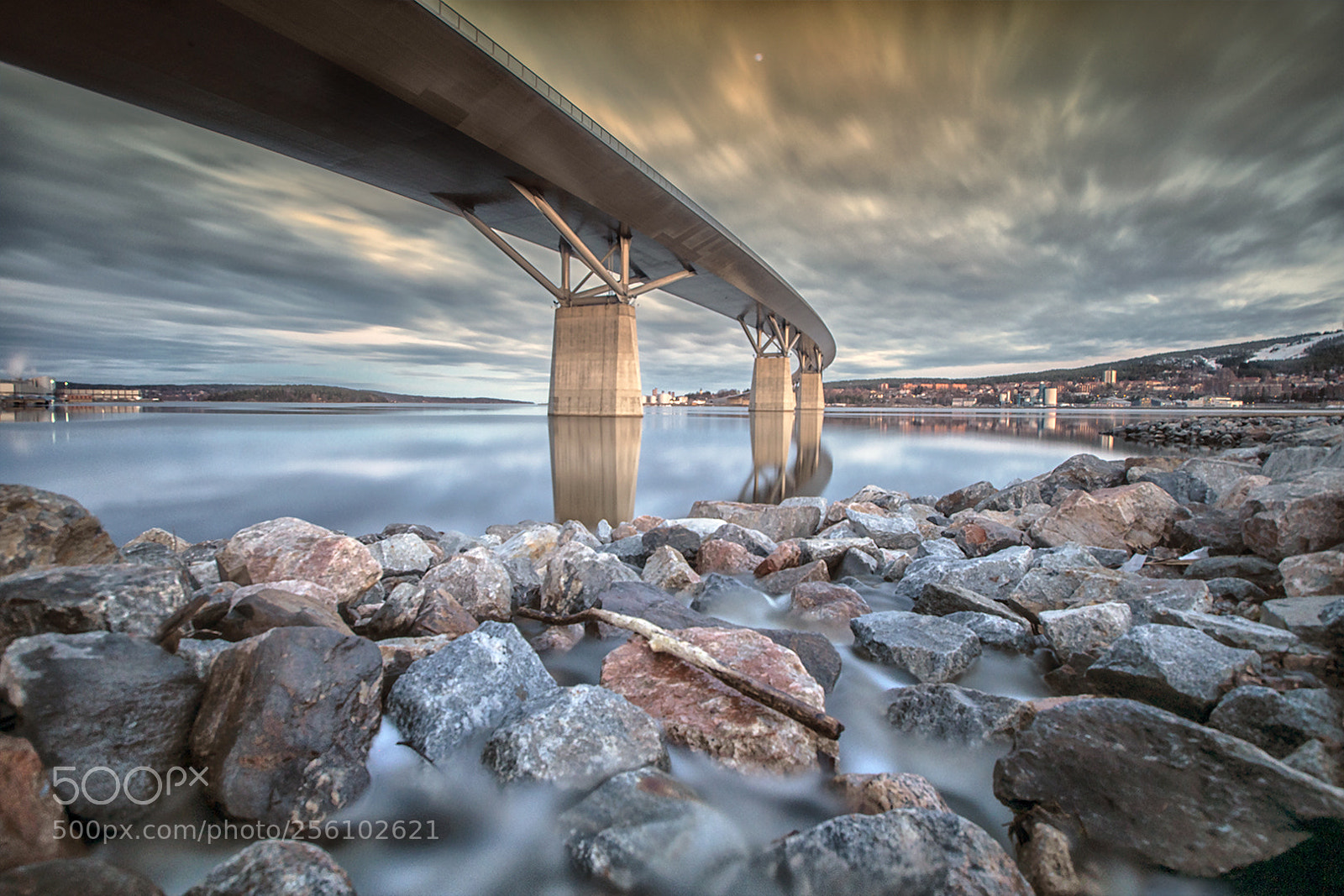 Nikon D500 sample photo. Bridge over sundsvall bay photography