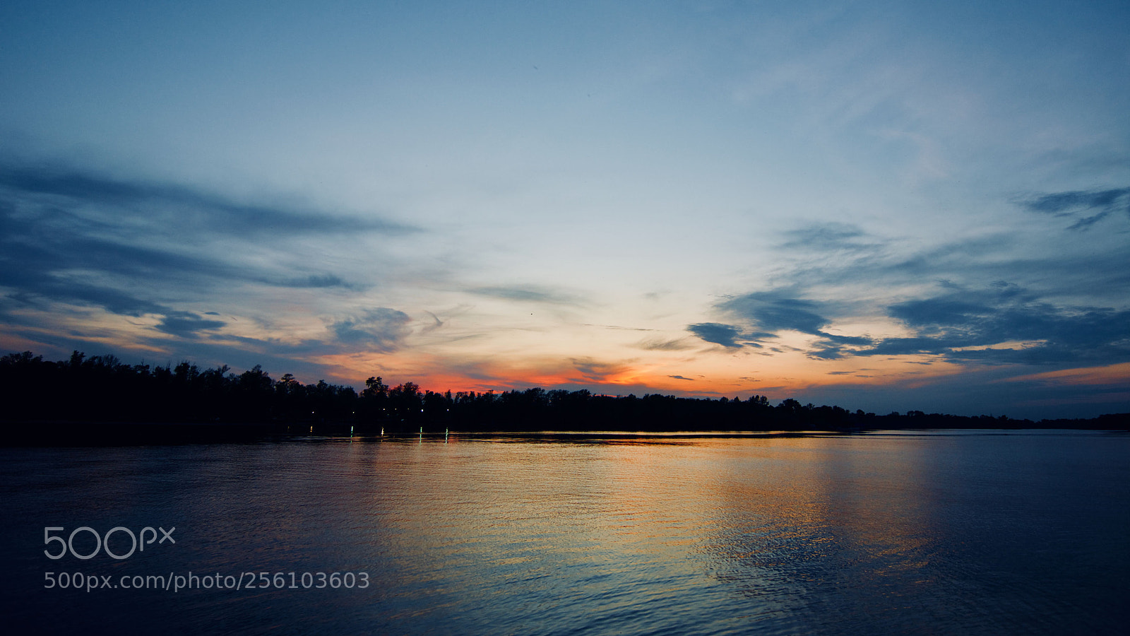 Nikon D7200 sample photo. Sunset on dnipro river photography