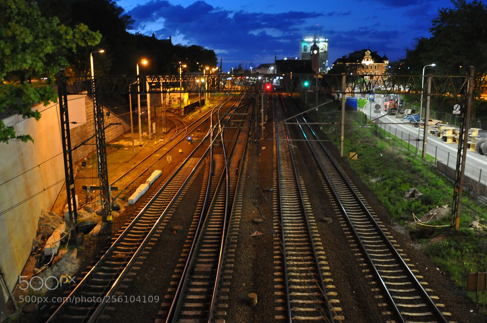 Nikon D90 sample photo. Station gdańsk photography