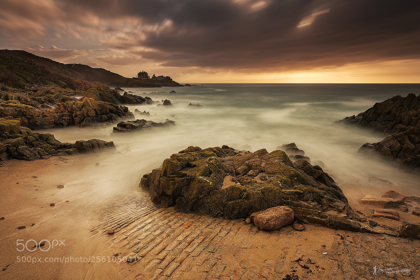 Canon EOS 6D sample photo. Smooth seas at sunset photography