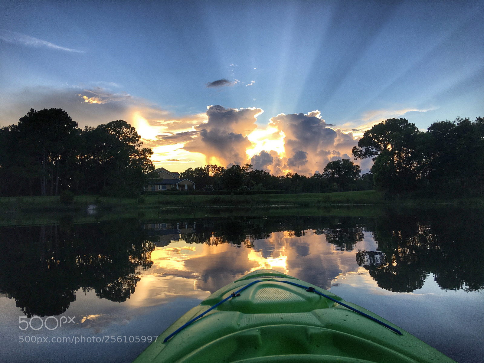 Apple iPhone 6s Plus sample photo. Kayak sunset photography