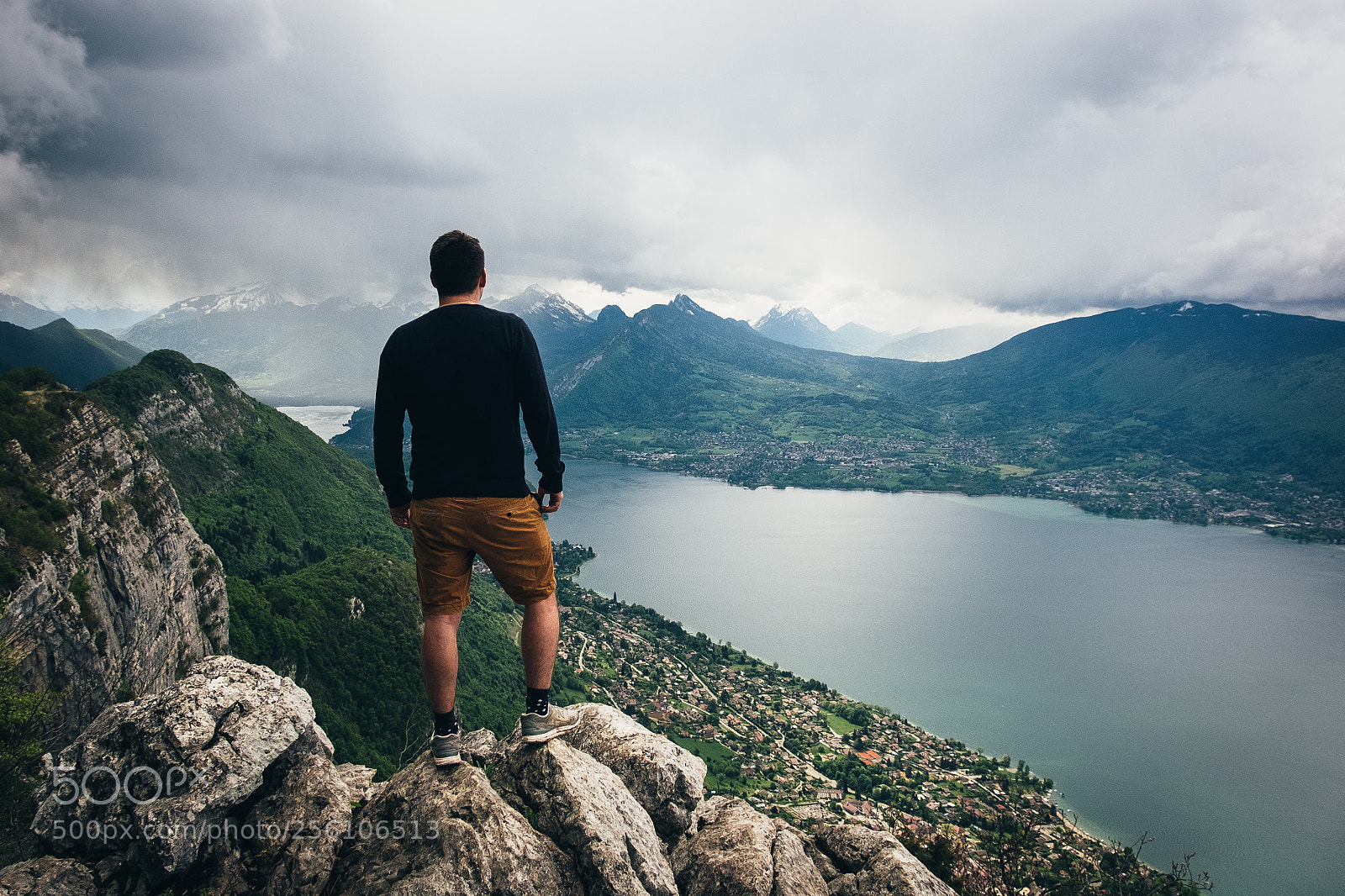 Fujifilm X-T10 sample photo. Annecy lake from mount photography
