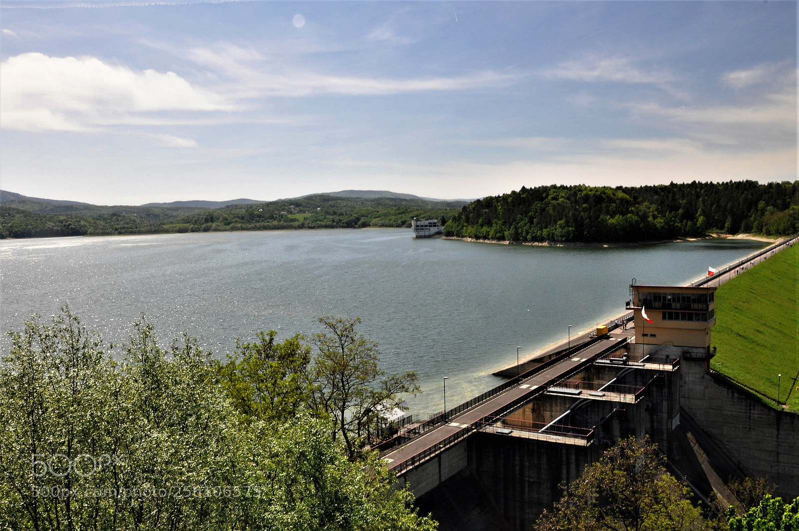 Nikon D90 sample photo. The dam photography