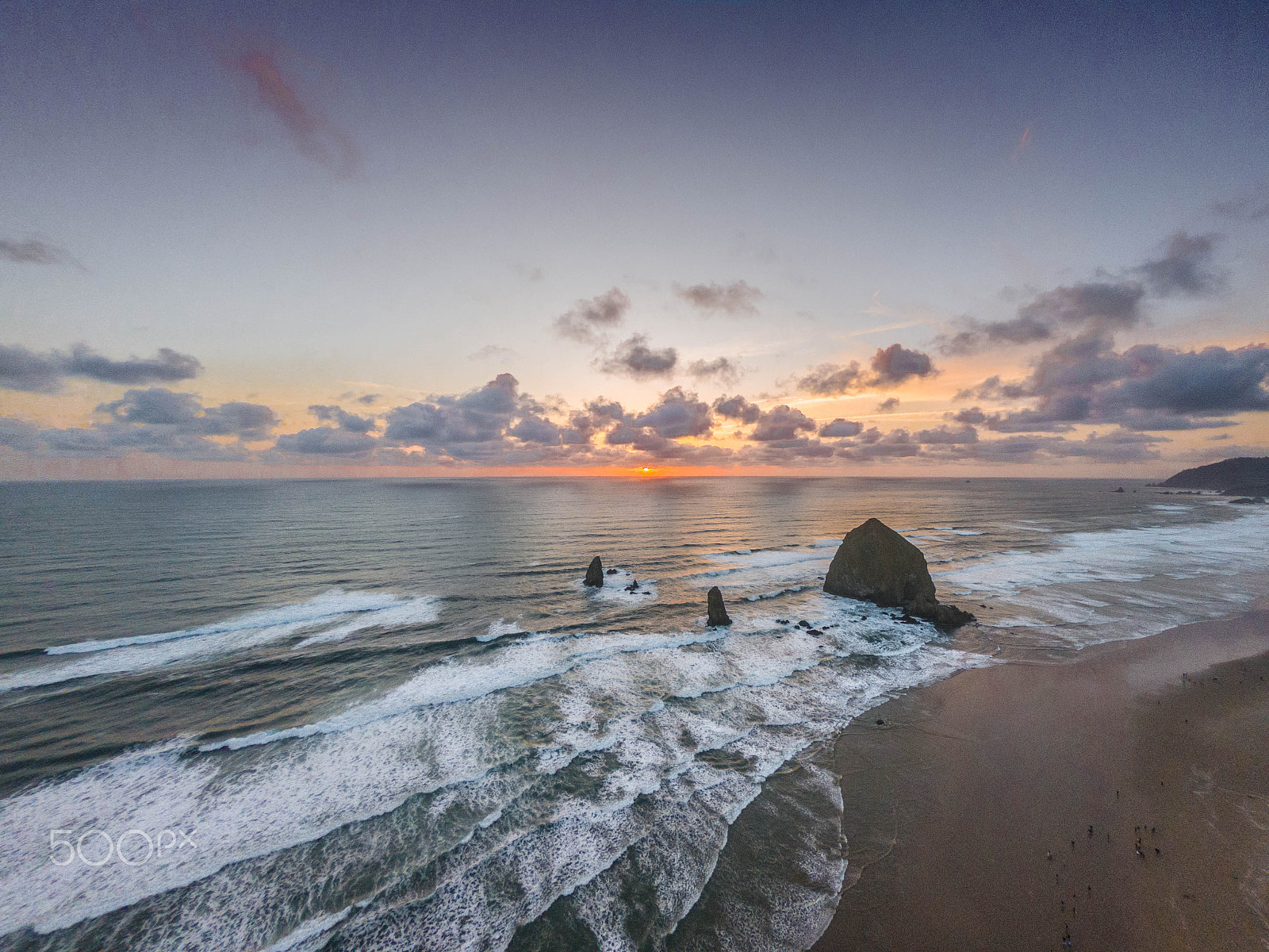 GoPro Hero6 Black sample photo. Sunset from air photography