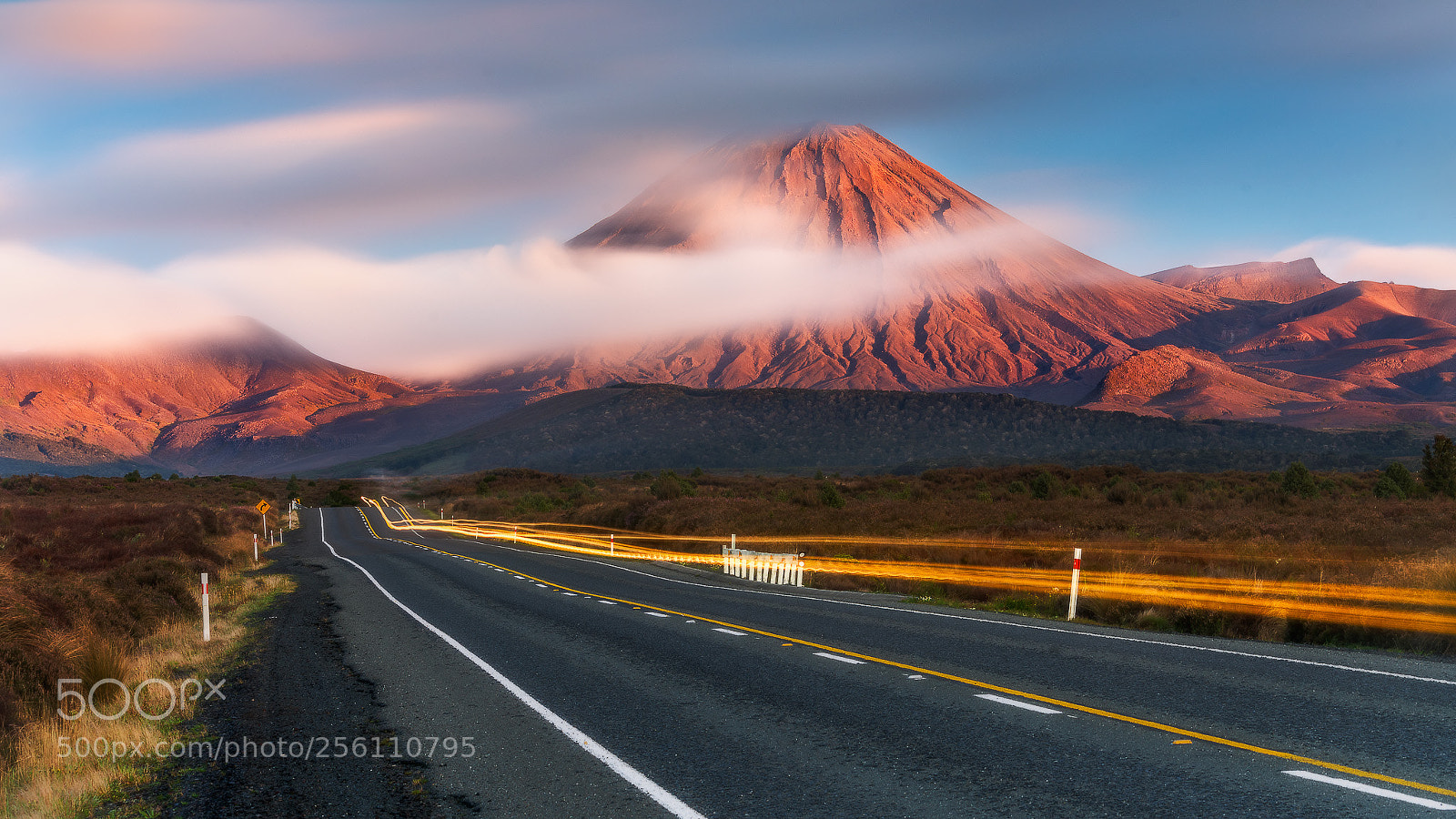 Sony a7R II sample photo. Road to ngauruhoe photography
