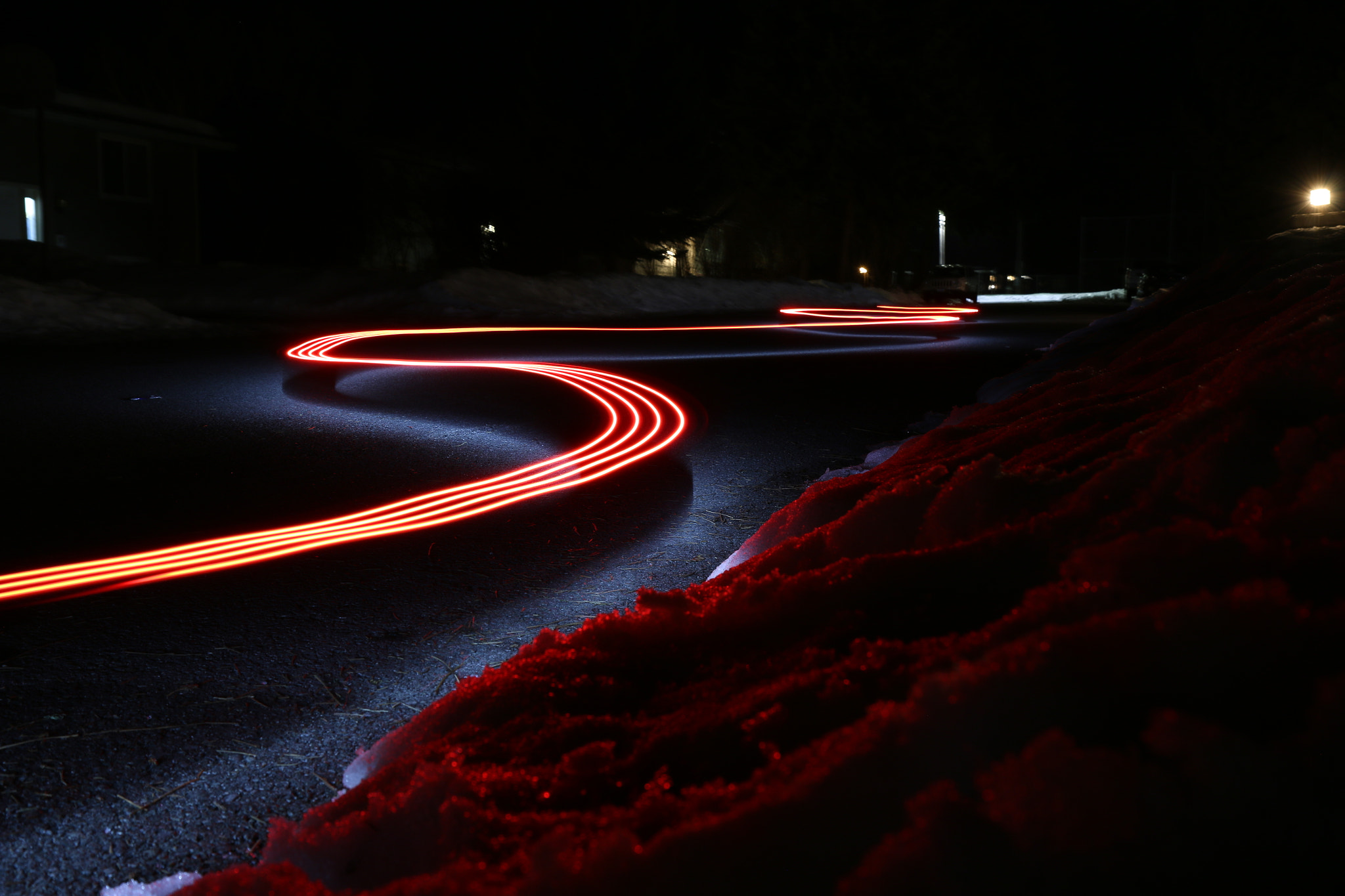 Canon EF-S 17-55mm F2.8 IS USM sample photo. Light trail photography