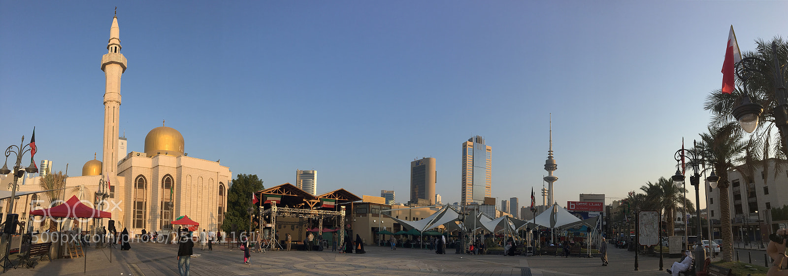 Apple iPhone 6s sample photo. Downtown in kuwait city photography
