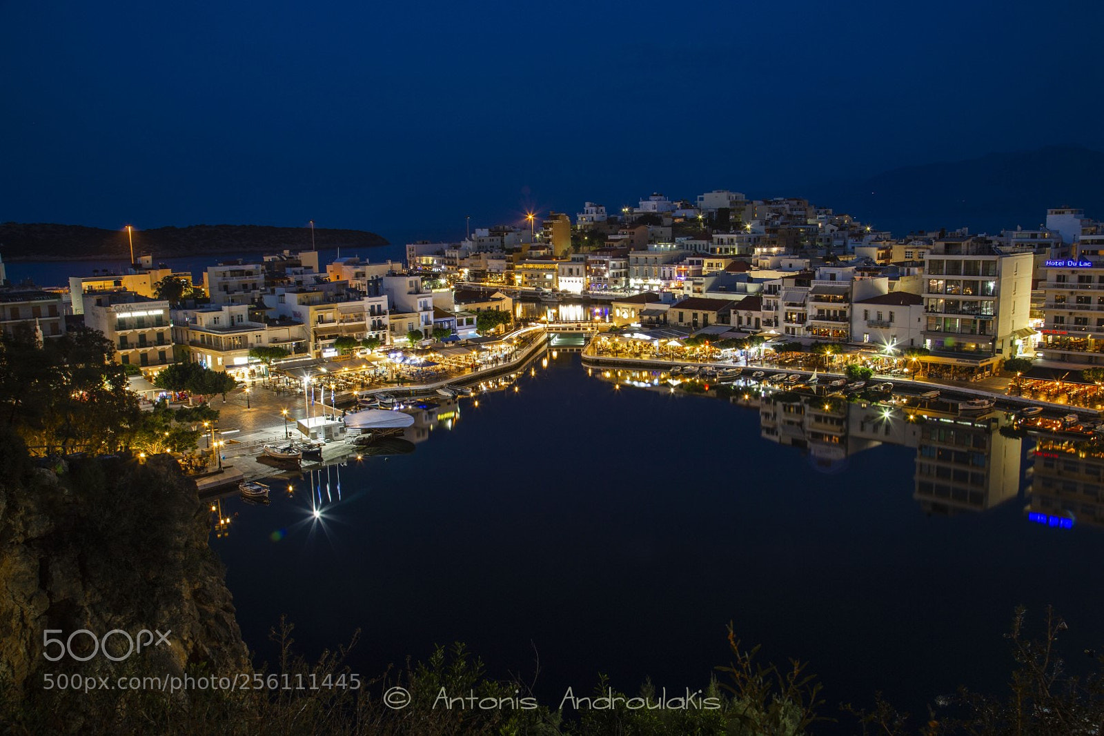 Canon EOS 6D sample photo. Agios nikolaos city photography