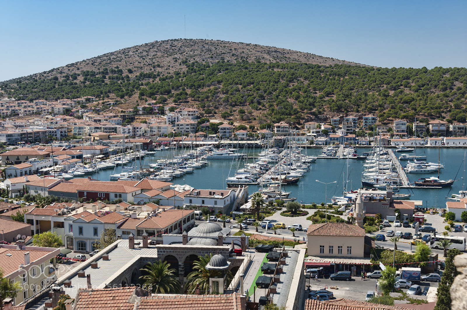 Nikon D700 sample photo. Cesme marina, cesme, turkey photography