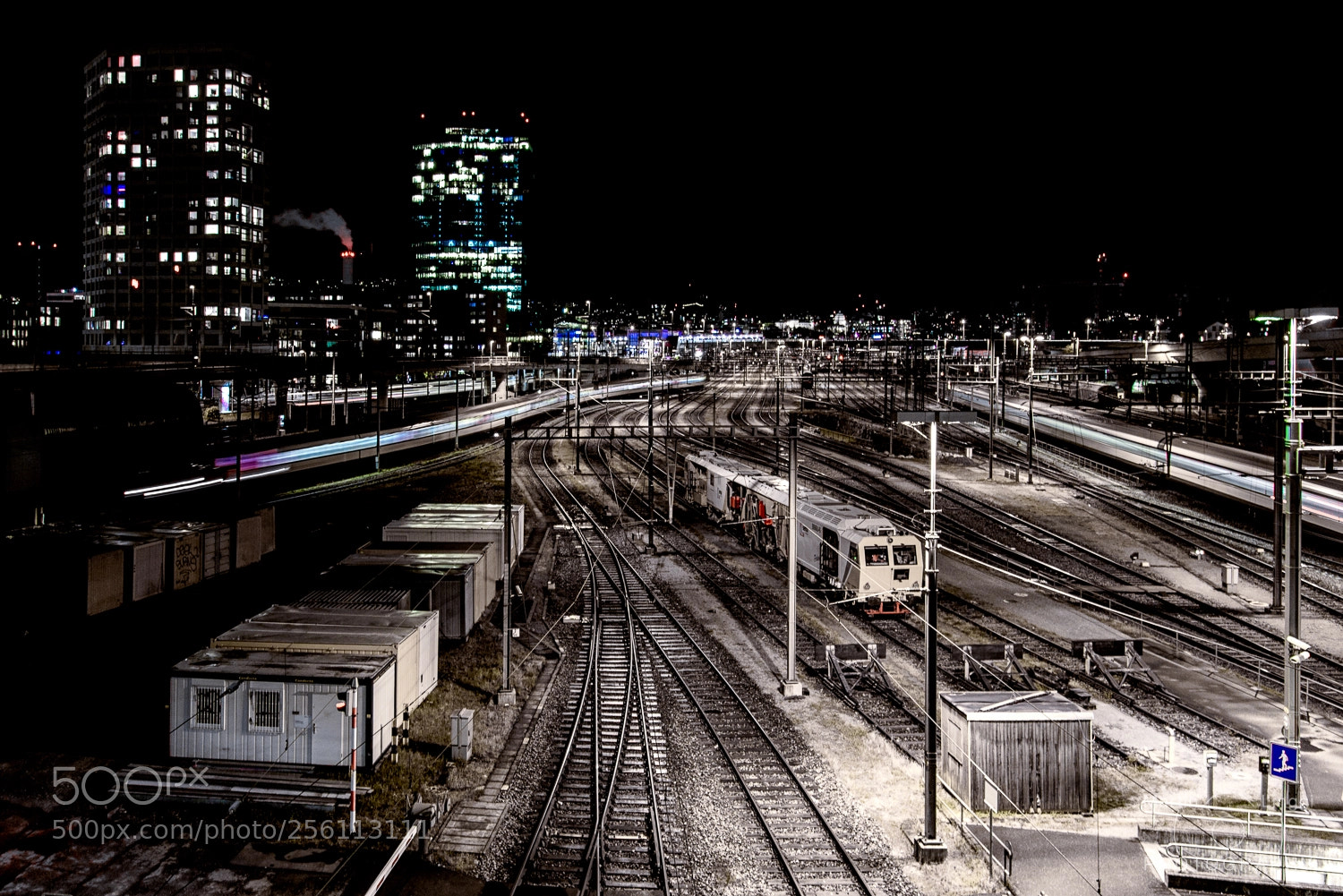 Nikon D750 sample photo. Marshalling yard of zurich photography