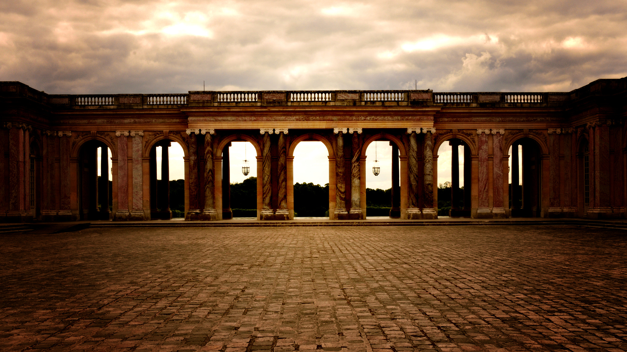 Nikon D7200 sample photo. Cour avec vue photography