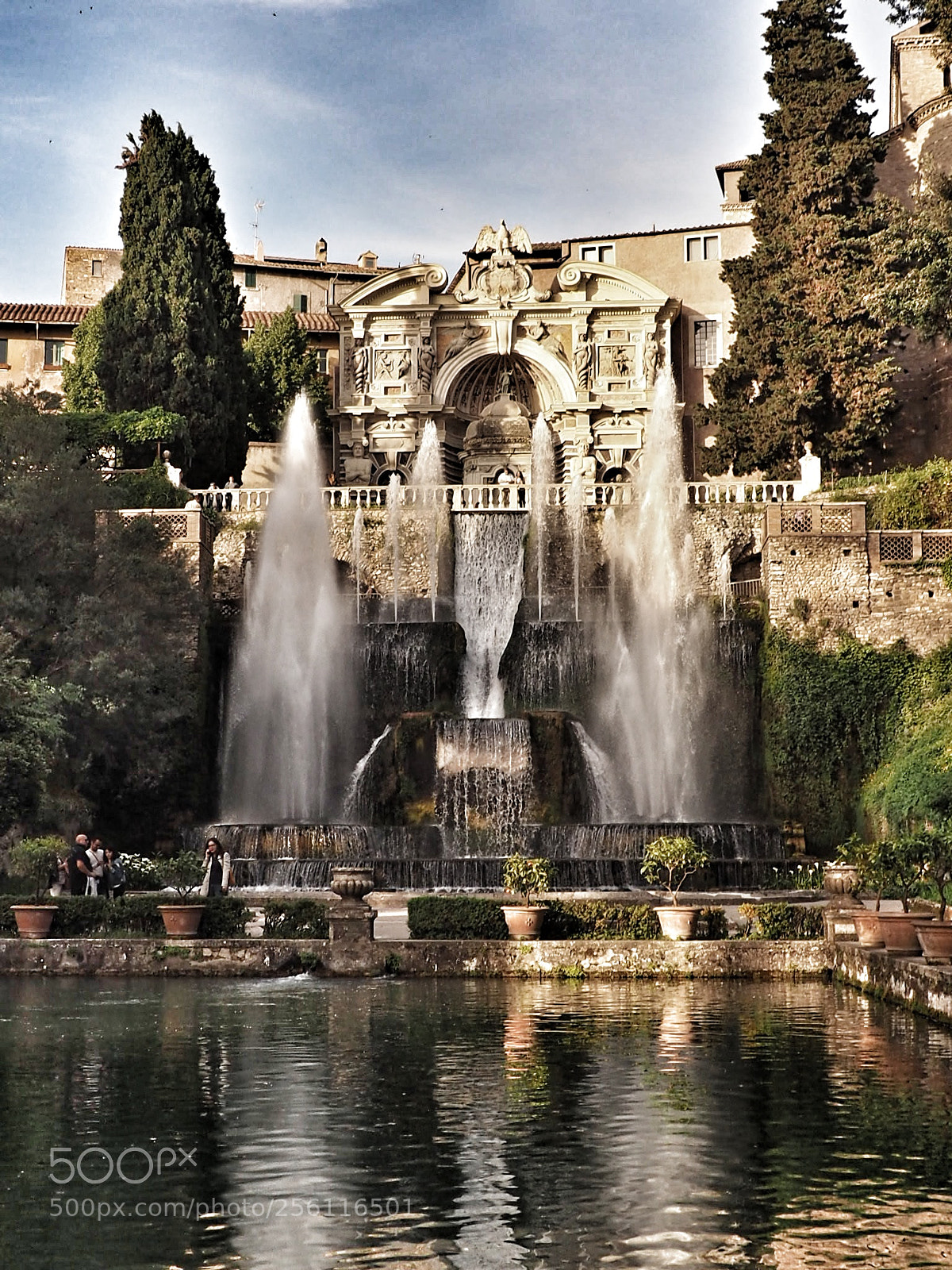 Olympus OM-D E-M10 II sample photo. Villa d'este photography