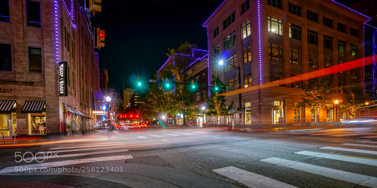 Sony a6500 sample photo. Fort worth after dark photography
