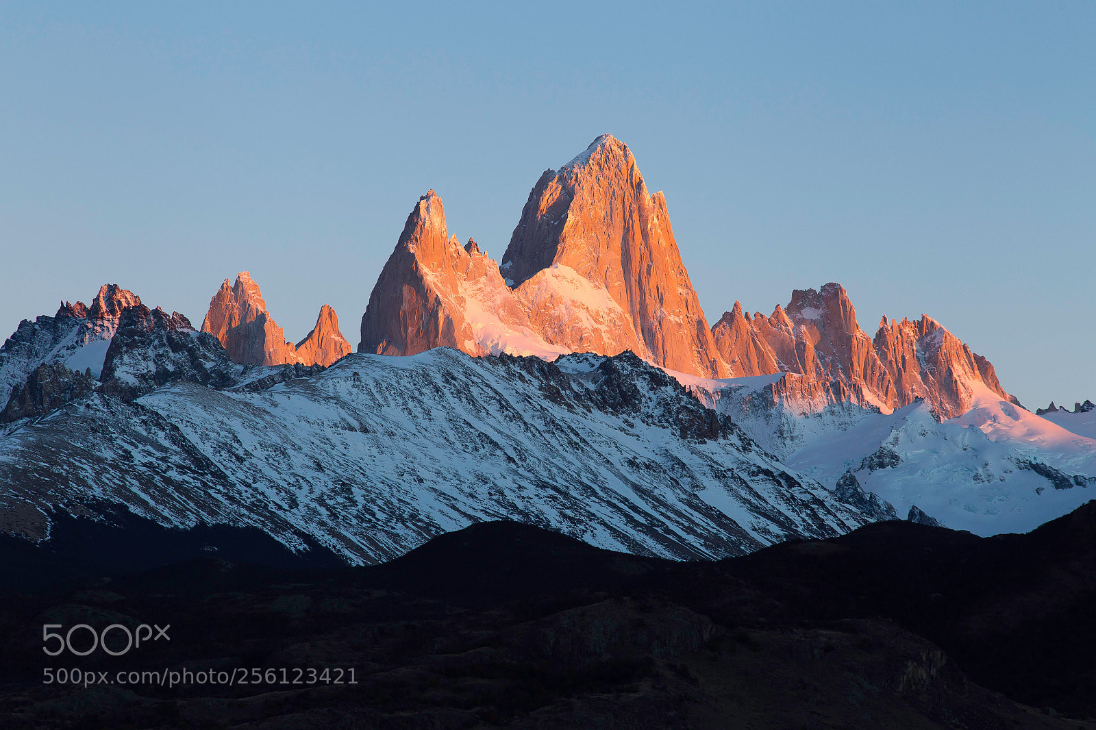 Canon EOS 6D sample photo. Sunrise el chalten photography
