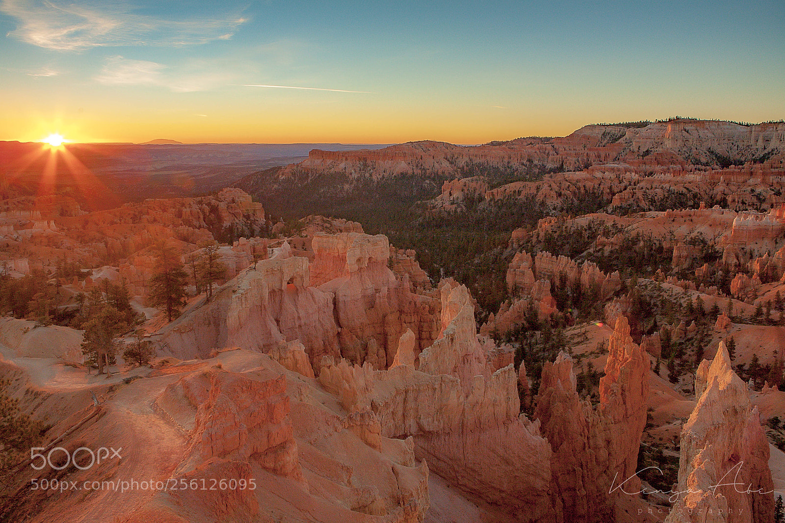 Canon EOS 5D sample photo. Sunrise at bryce canyon photography