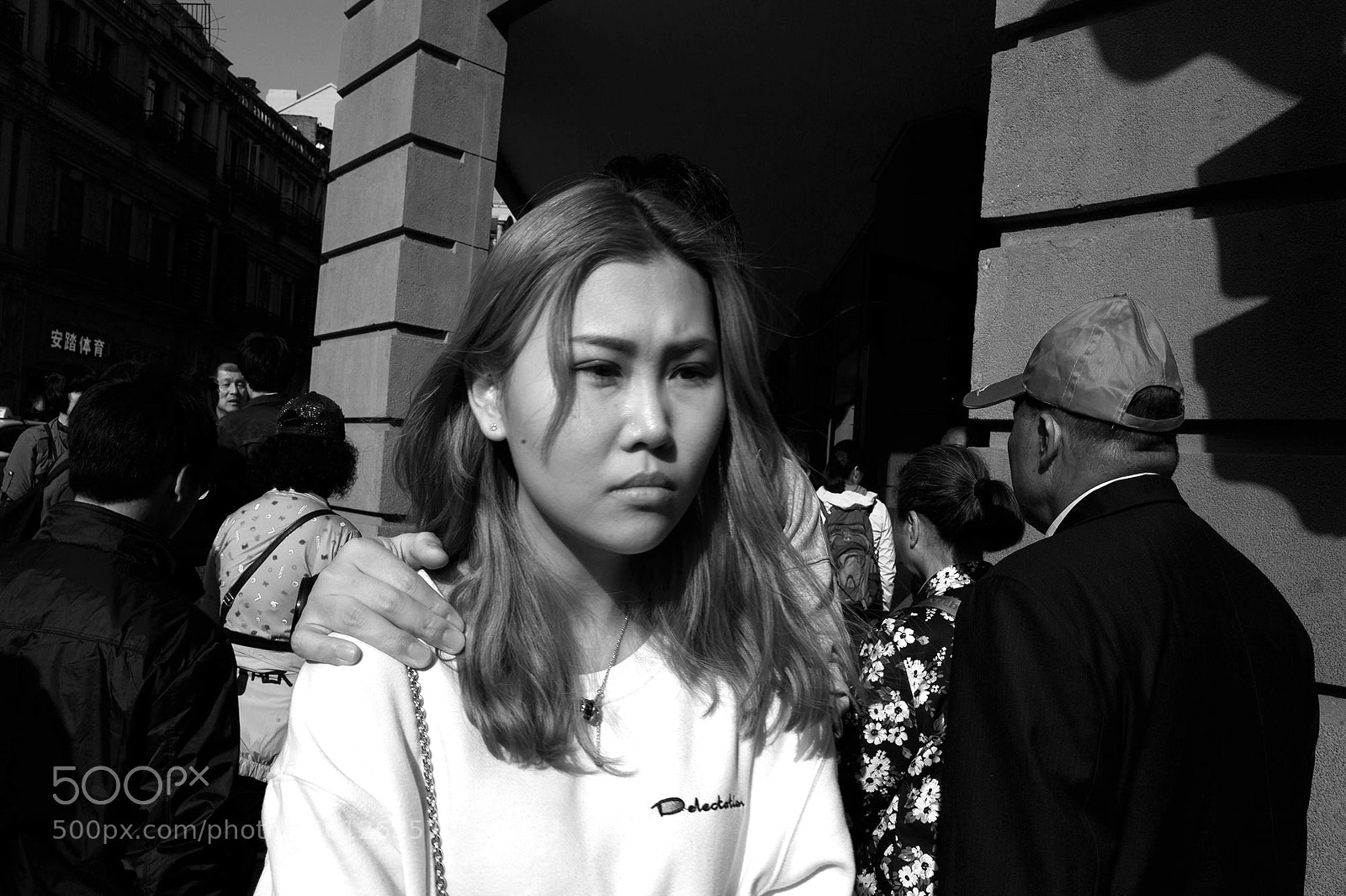 Leica M9 sample photo. Street portrait photography