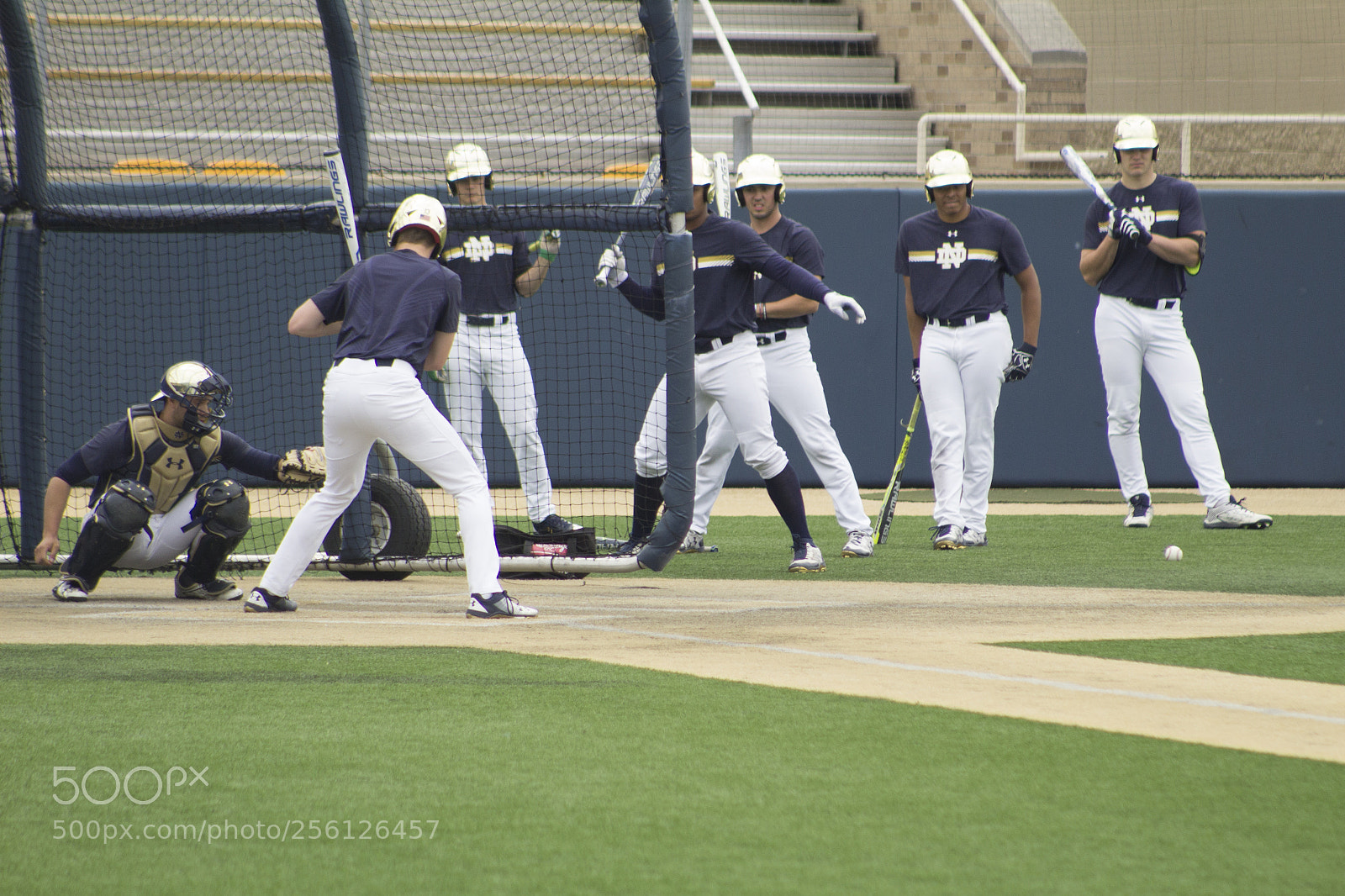 Canon EOS 1200D (EOS Rebel T5 / EOS Kiss X70 / EOS Hi) sample photo. College baseball batting practice 3. photography