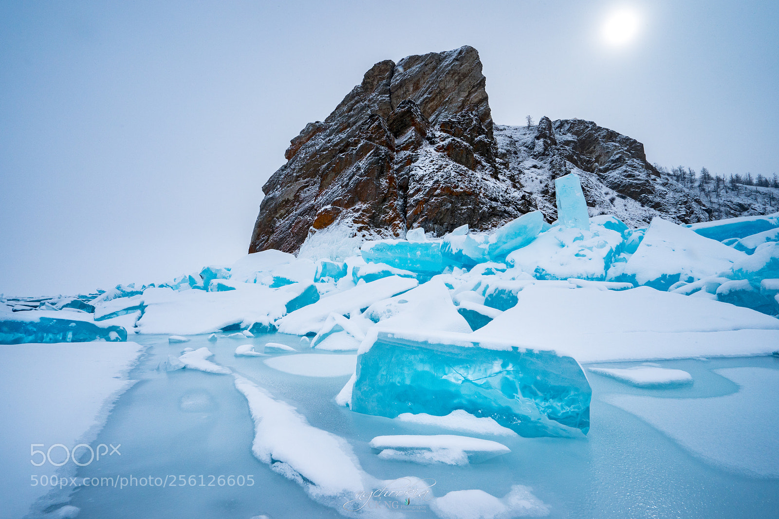 Sony a9 sample photo. Blue ice cube ii photography