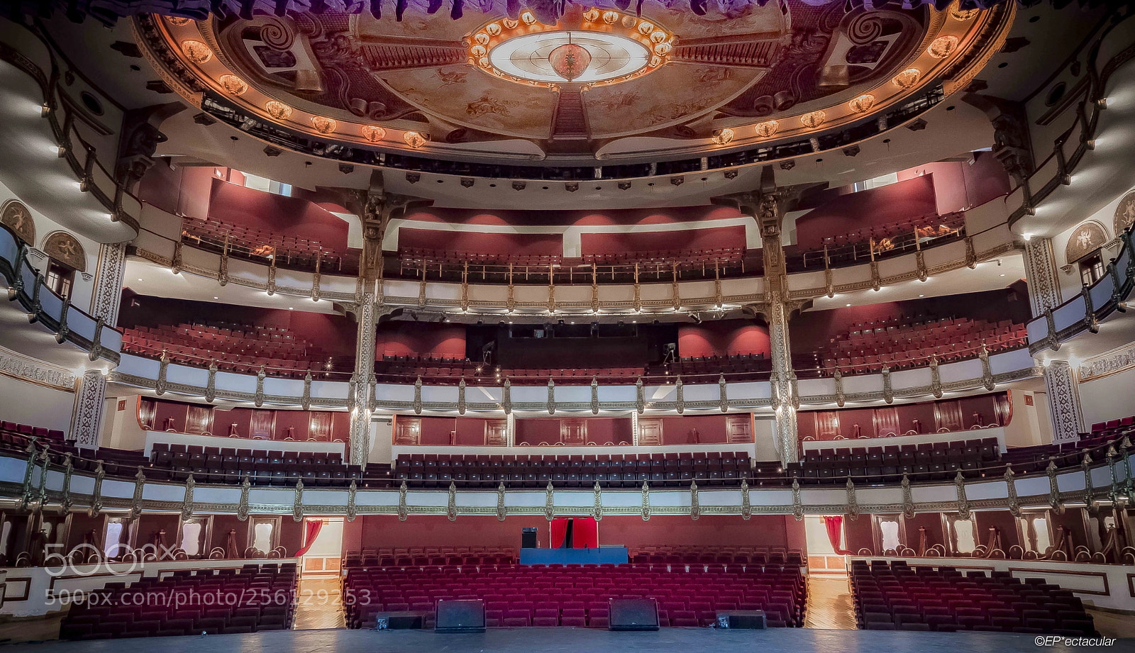 Nikon D3200 sample photo. Inside teatro de la photography