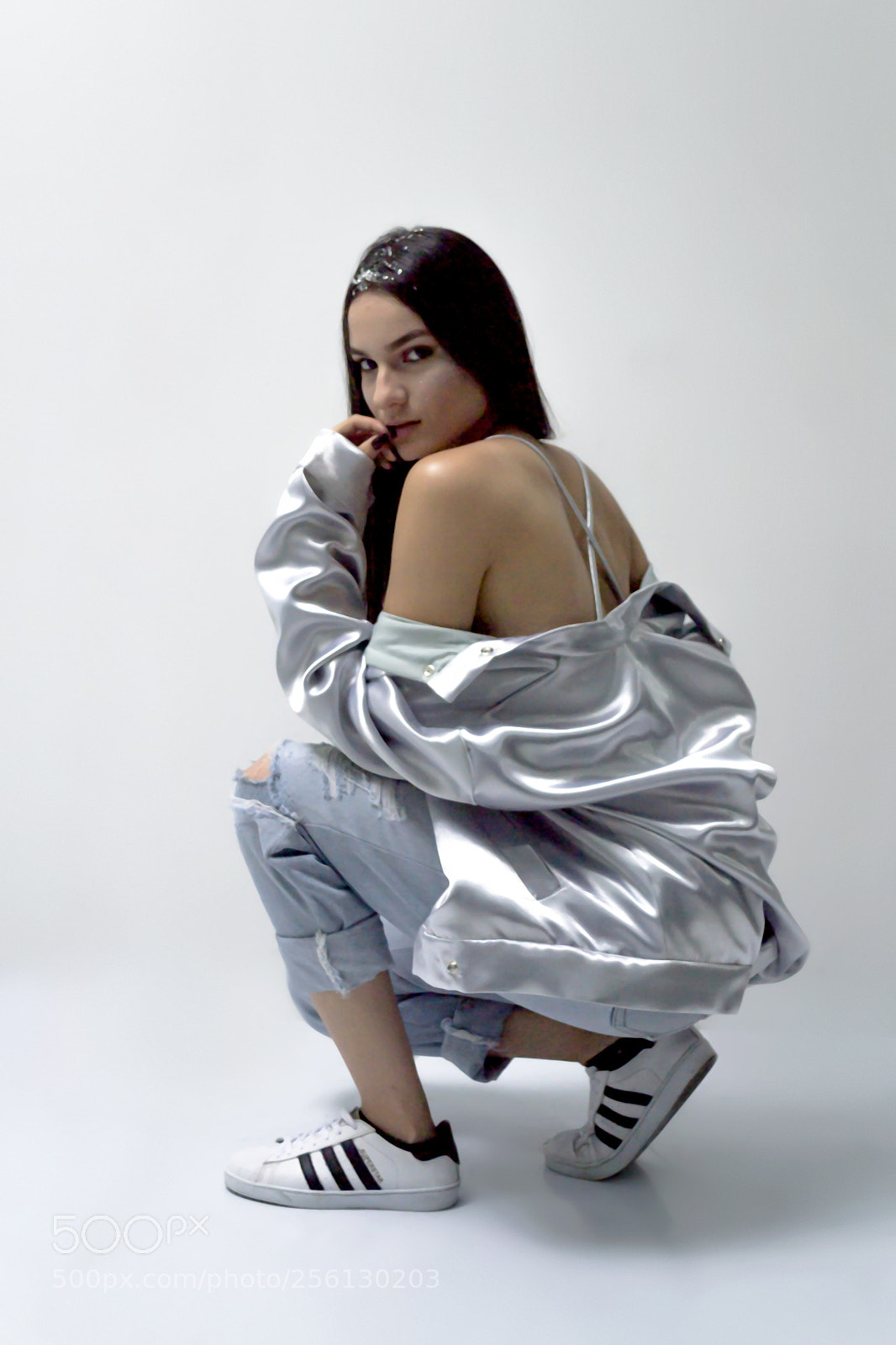 Nikon D3100 sample photo. Silver jacket photography