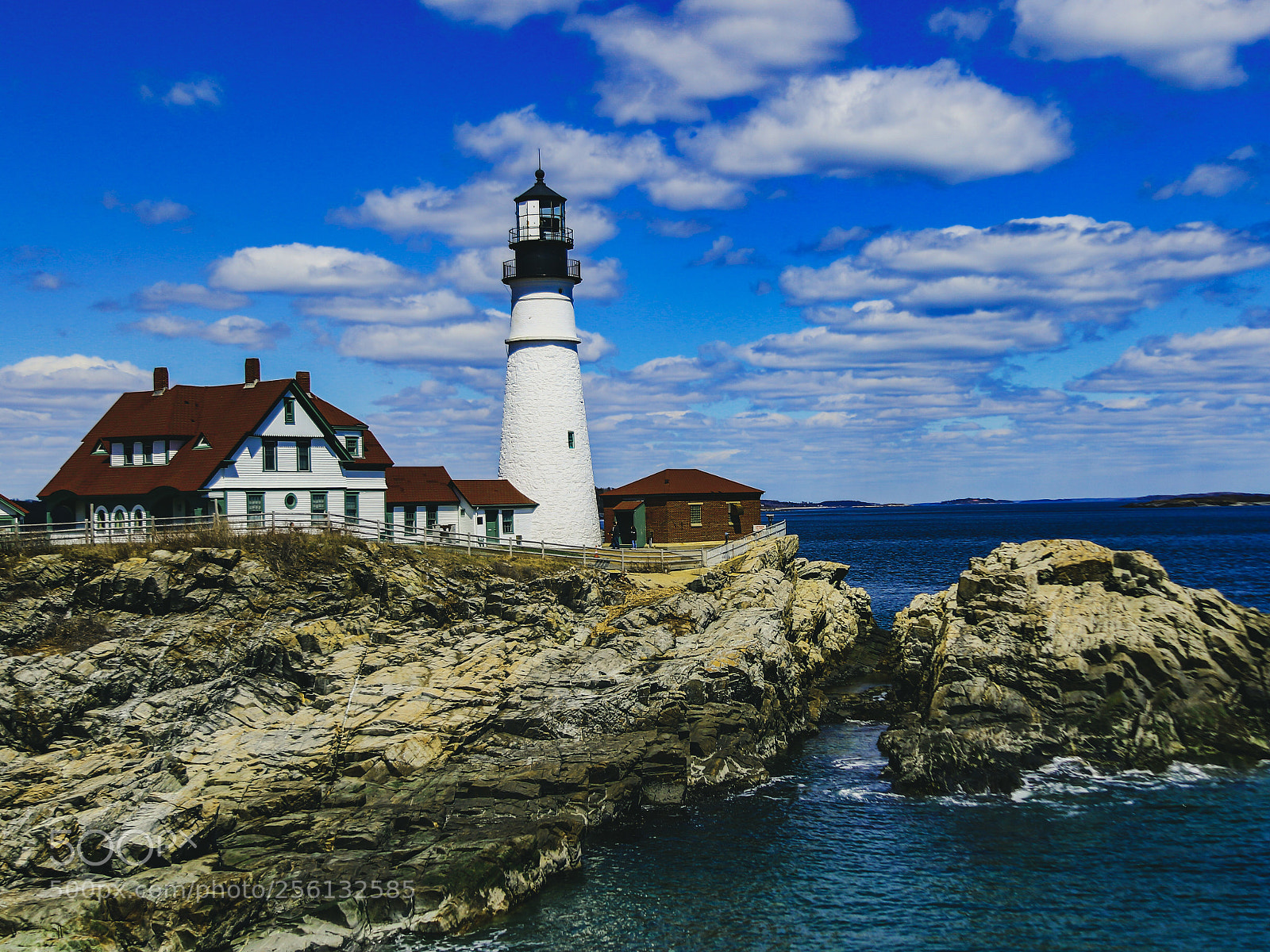 Canon EOS 7D Mark II sample photo. Portland head light photography