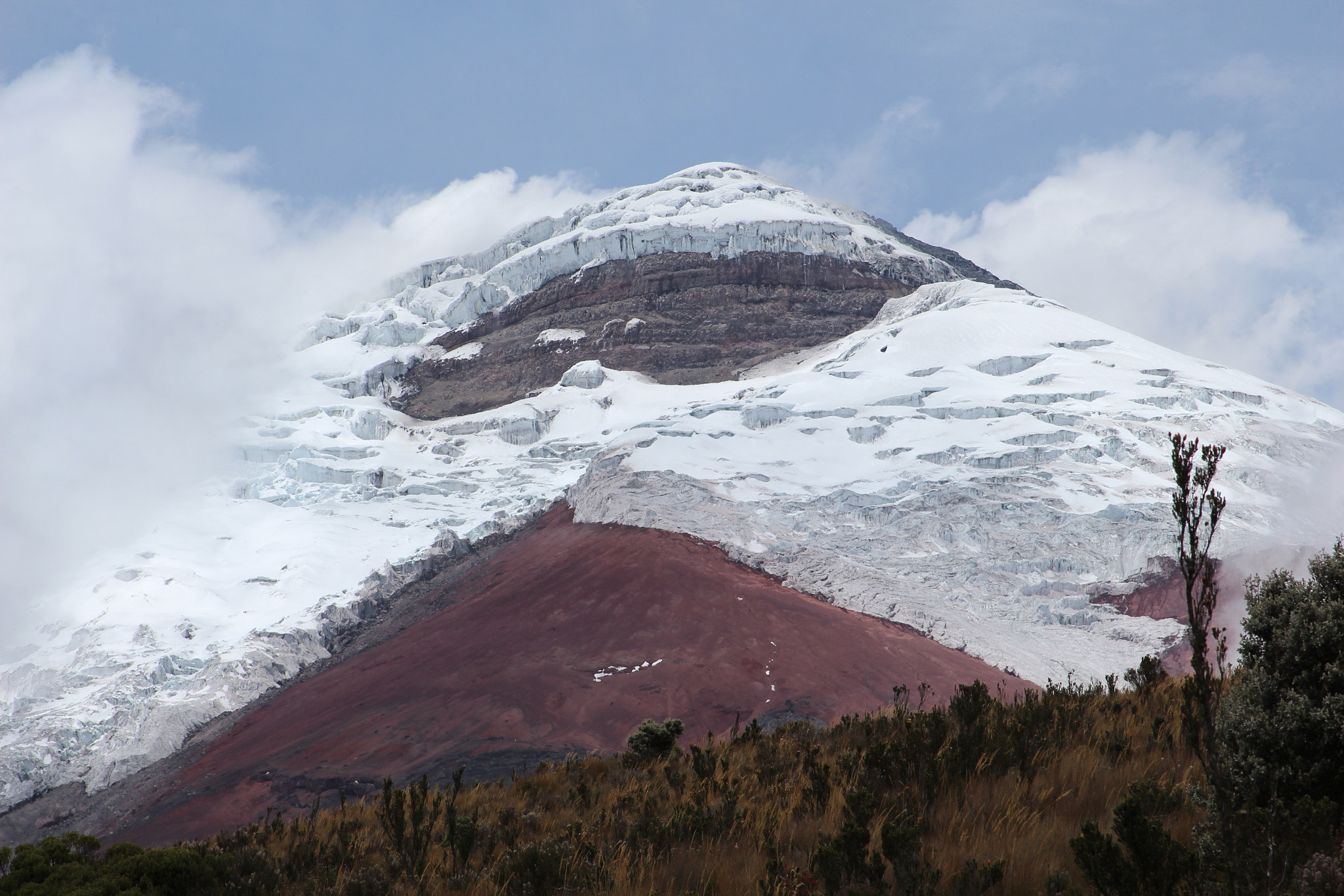 Canon EF 28-135mm F3.5-5.6 IS USM sample photo. Cotopaxi volcano photography